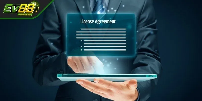 Các loại giấy phép hoạt động EV88