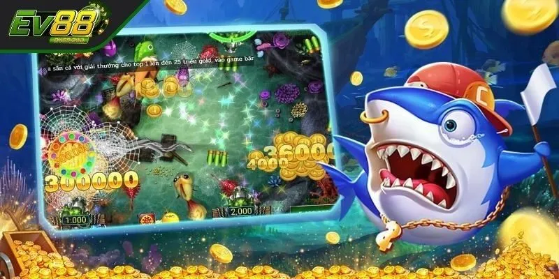 Giao diện sống động, hiệu ứng bắn cá mãn nhãn từng khung hình